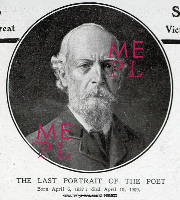 : Last portrait of Algernon Charles Swinburne : Last portrait of Algernon Charles Swinburne