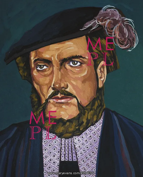 : Portrait of Amerigo Vespucci.. Anonymous : Portrait of Amerigo Vespucci.. Anonymous