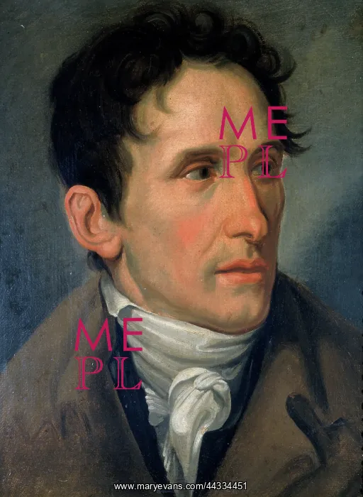 : Portrait of Antonio Canova, by : Portrait of Antonio Canova, by