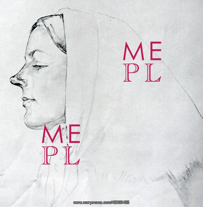: Portrait of augusta Bjornson by Olaf Leonhard : Portrait of augusta Bjornson by Olaf Leonhard