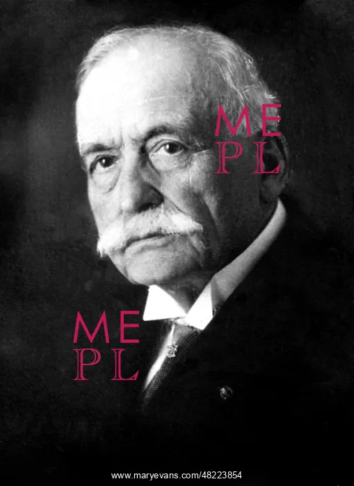 : Portrait of Auguste Escoffier, 1920s : Portrait of Auguste Escoffier, 1920s