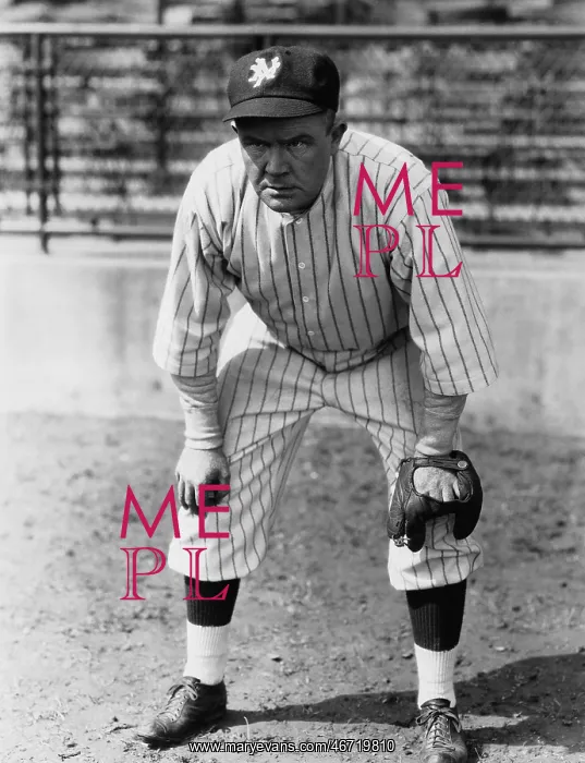 : Portrait of baseball player : Portrait of baseball player