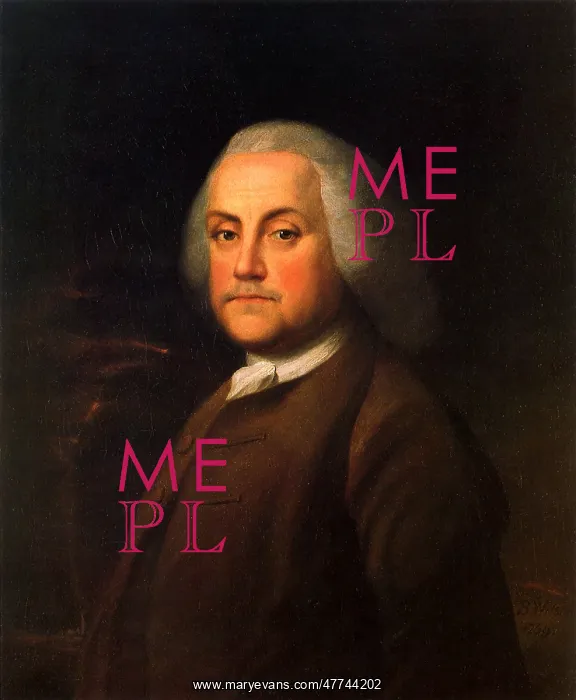  : Portrait of Benjamin Franklin