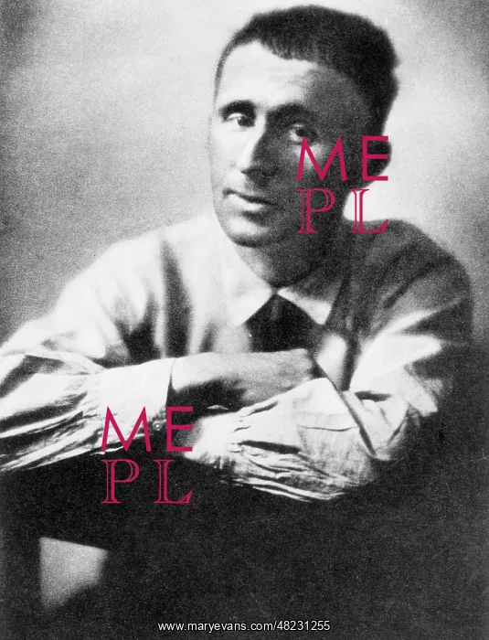 : Portrait of Berolt Brecht, 1928 : Portrait of Berolt Brecht, 1928