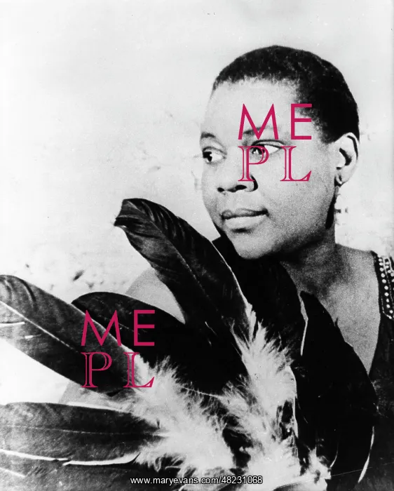 : Portrait of Bessie Smith : Portrait of Bessie Smith