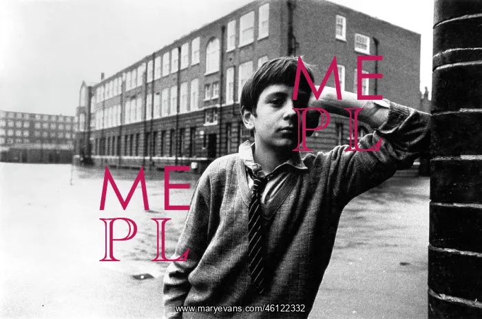 : Portrait of a boy in school playground : Portrait of a boy in school playground