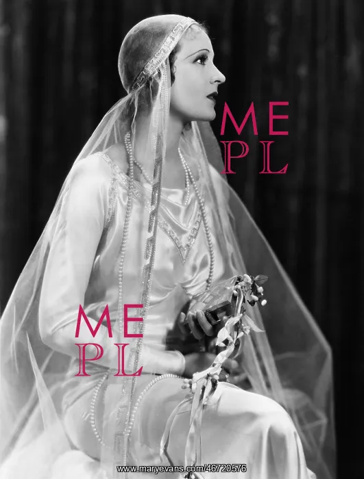 : Portrait of bride : Portrait of bride