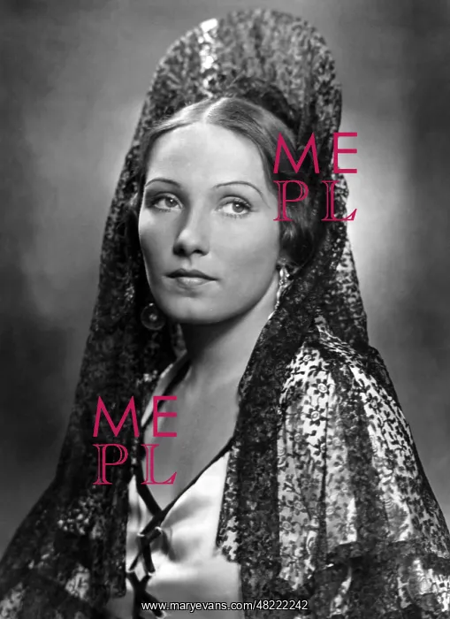 : Portrait of Brigitte Horney, 1934 : Portrait of Brigitte Horney, 1934