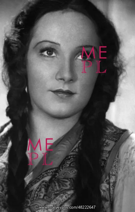 : Portrait of Brigitte Horney, 1934 : Portrait of Brigitte Horney, 1934