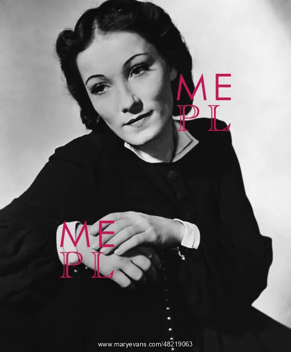 : Portrait of Brigitte Horney, 1939 : Portrait of Brigitte Horney, 1939