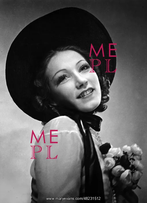 : Portrait of Brigitte Horney, 1942 : Portrait of Brigitte Horney, 1942
