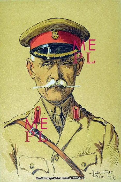 : Portrait of a British Army Staff Officer : Portrait of a British Army Staff Officer