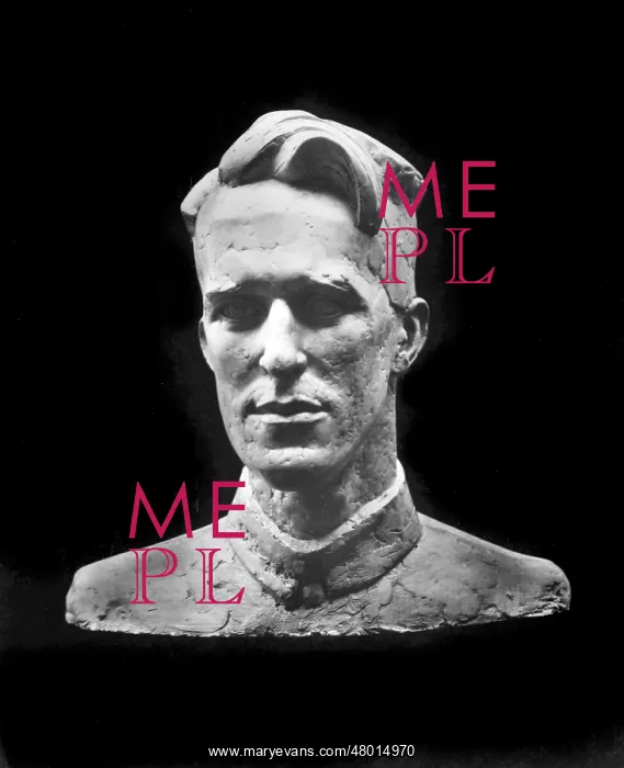 : Portrait bust of T E Lawrence (Lawrence of Arabia) : Portrait bust of T E Lawrence (Lawrence of Arabia)