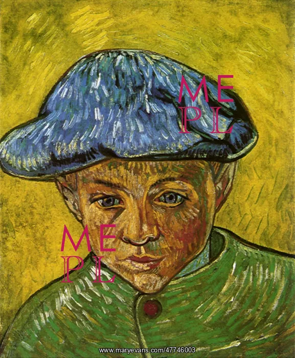 : Portrait of Camille Roulin, by Van Gogh : Portrait of Camille Roulin, by Van Gogh
