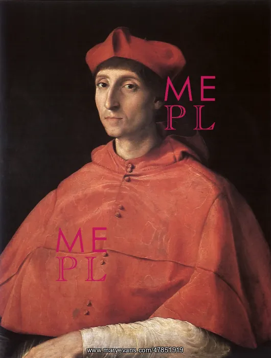  : Portrait of a Cardinal, by Raphael