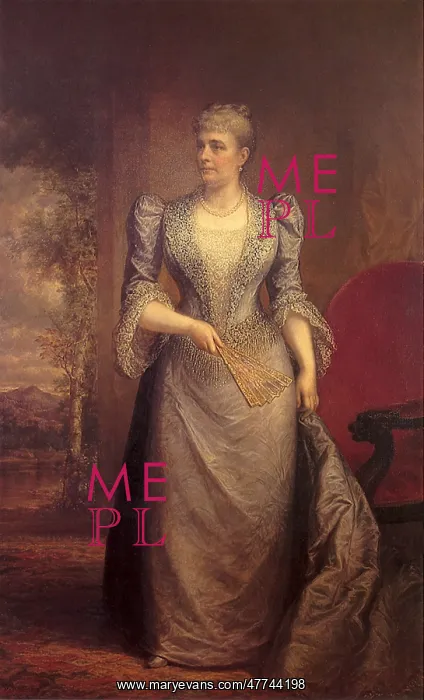: Portrait of Caroline Scott Harrison : Portrait of Caroline Scott Harrison