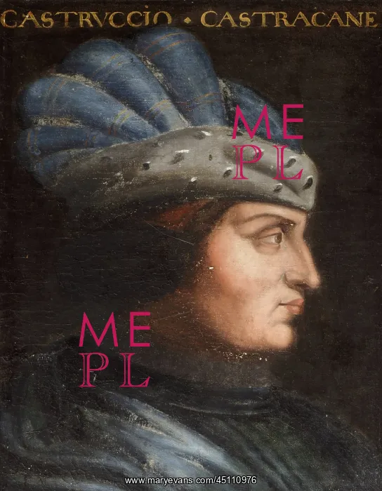: Portrait of Castruccio Castracani, Gallery of : Portrait of Castruccio Castracani, Gallery of