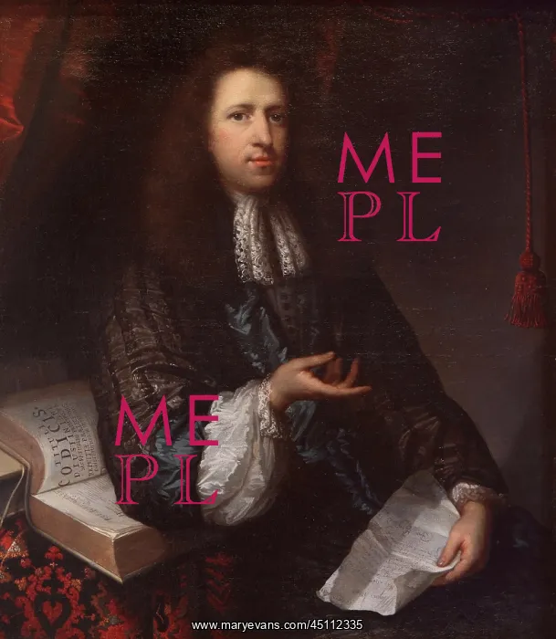 : Portrait of Chamillard, Chateau de Chenonceau : Portrait of Chamillard, Chateau de Chenonceau