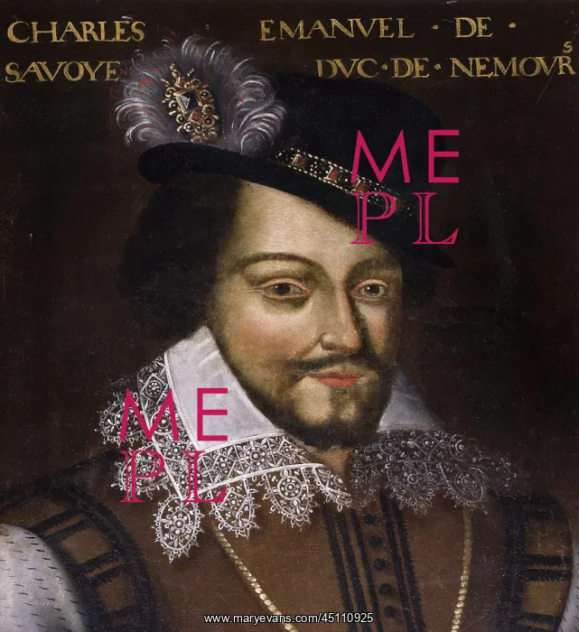 : Portrait of Charles Emmanuel of Savoy, Gallery : Portrait of Charles Emmanuel of Savoy, Gallery