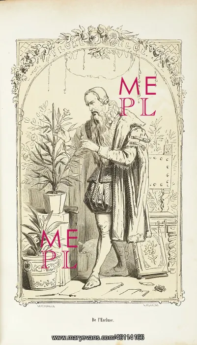 : Portrait of Charles de l'ecluse : Portrait of Charles de l'ecluse
