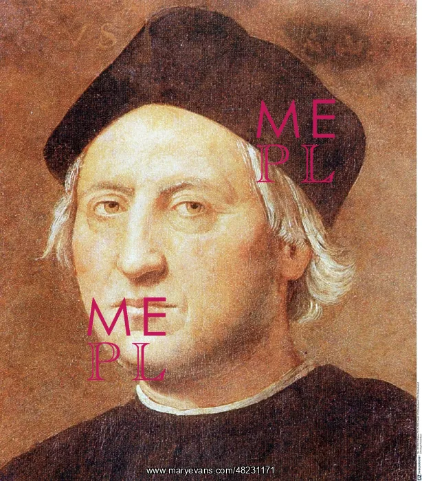 : Portrait of Christopher Columbus : Portrait of Christopher Columbus