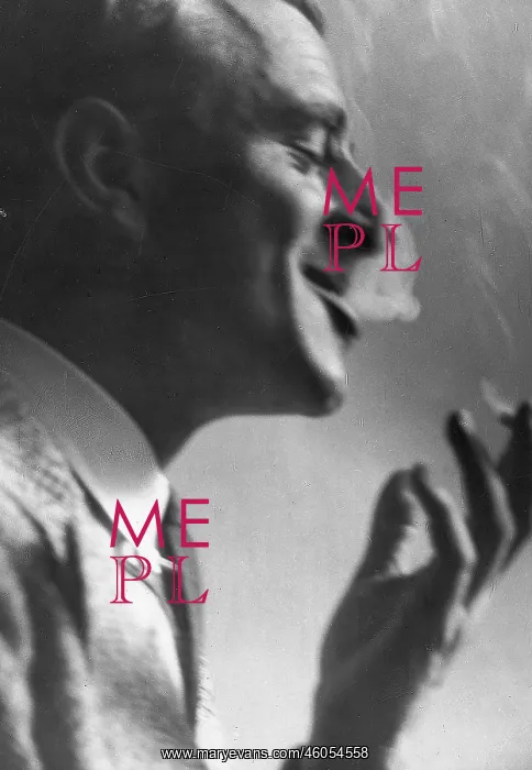 : Portrait in cigarette fume : Portrait in cigarette fume