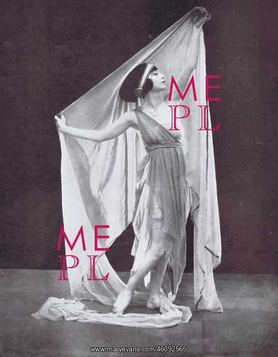 : Portrait of classical dancer Margaret Loomis : Portrait of classical dancer Margaret Loomis