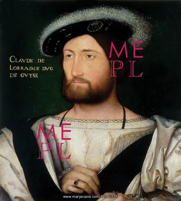 : Portrait of Claude de Lorraine : Portrait of Claude de Lorraine