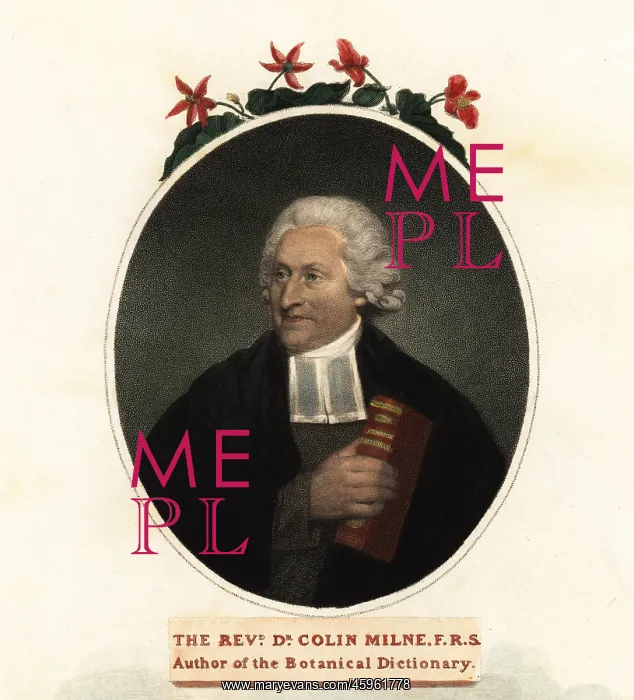 : Portrait of Colin Milne, botanist : Portrait of Colin Milne, botanist