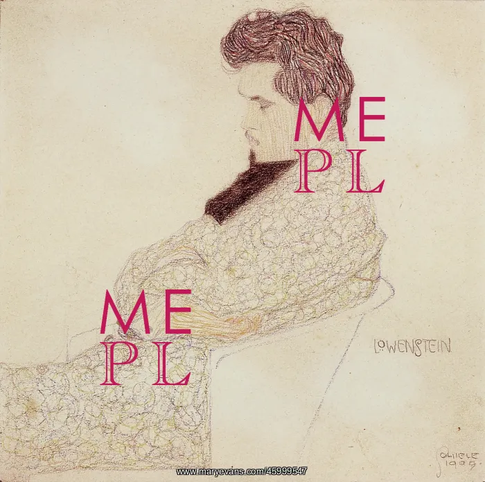 : Portrait of composer Arthur Loewenstein : Portrait of composer Arthur Loewenstein