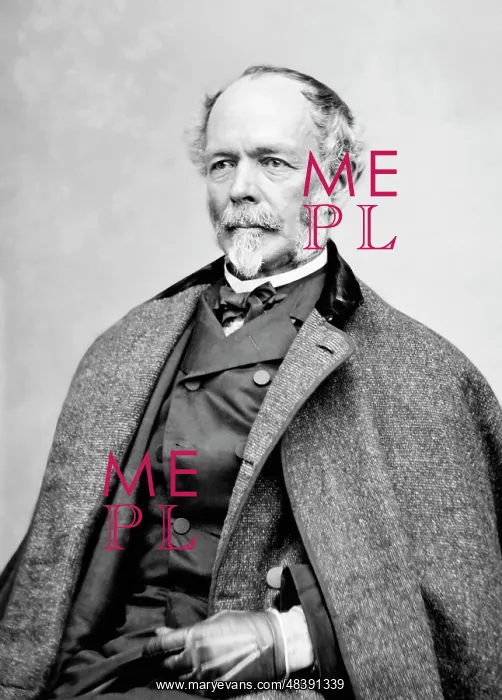 : Portrait of the Confederate General Joe Johnston : Portrait of the Confederate General Joe Johnston