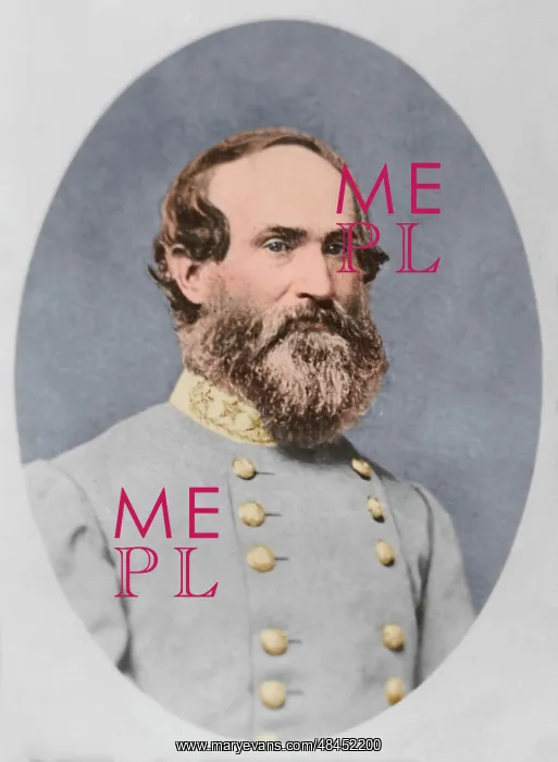 : Portrait of Confederate General Jubal Early : Portrait of Confederate General Jubal Early
