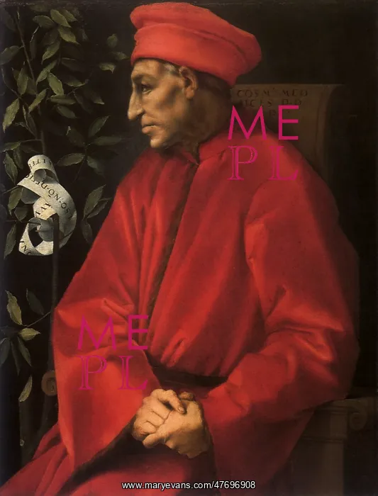 : Portrait of Cosimo The Elder : Portrait of Cosimo The Elder
