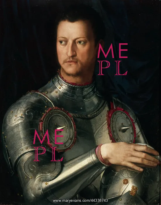 : Portrait of Cosimo I De : Portrait of Cosimo I De