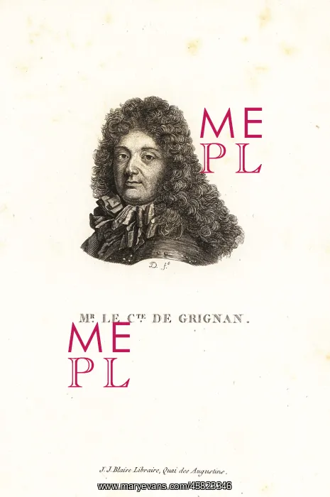 : Portrait of the Count of Grignan, 1632-1714 : Portrait of the Count of Grignan, 1632-1714