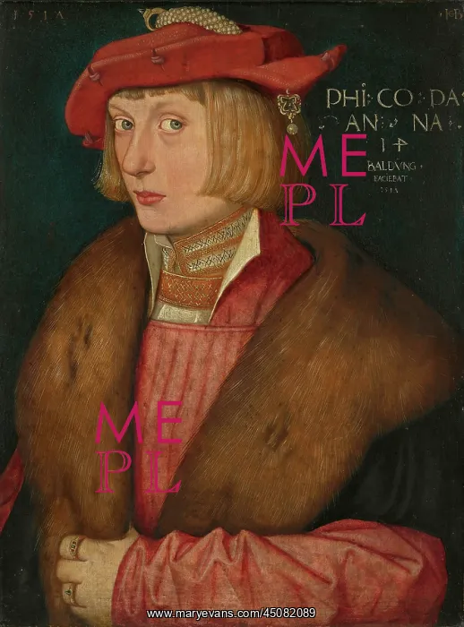 : Portrait of Count Palatine Philipp the Warlike : Portrait of Count Palatine Philipp the Warlike