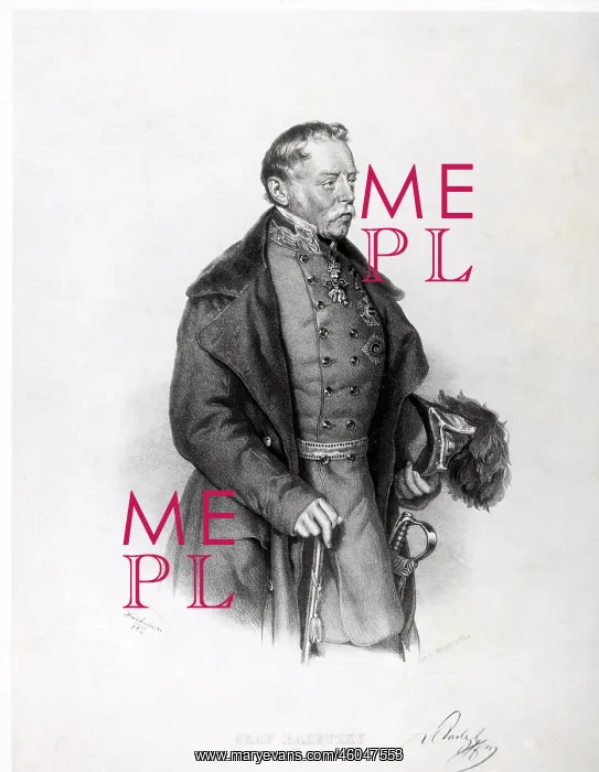 : Portrait of Count Radetzky : Portrait of Count Radetzky