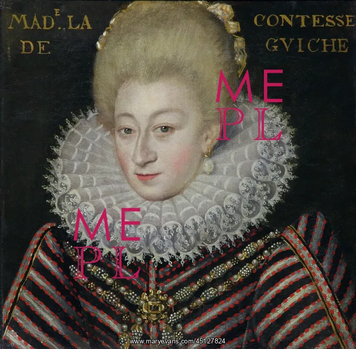 : Portrait of the Countess of Guiche, Musee des : Portrait of the Countess of Guiche, Musee des