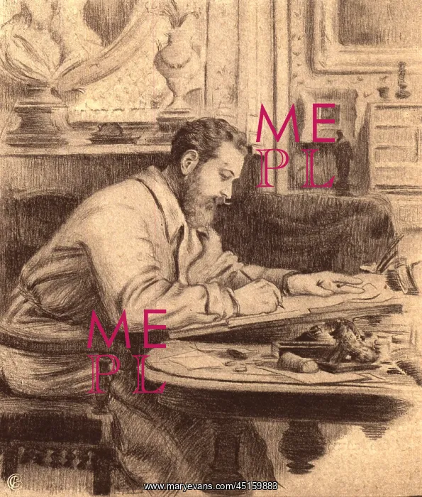: Portrait D'Albert Guillaume : Portrait D'Albert Guillaume