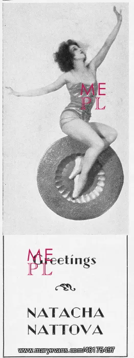  : Portrait of the dancer Natacha Nattova, 1931
