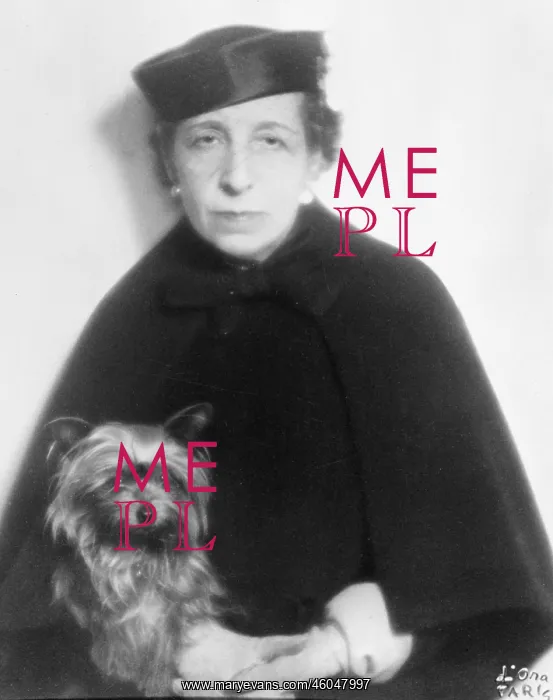 : Portrait Dora Kallmus : Portrait Dora Kallmus