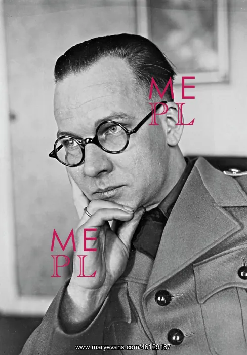: Portrait of Eberhard Wolfgang Moller : Portrait of Eberhard Wolfgang Moller