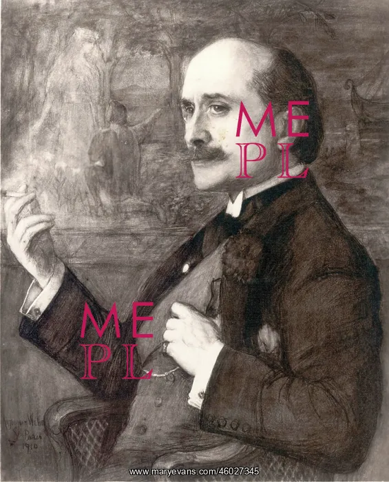: Portrait of Edmond Rostand : Portrait of Edmond Rostand