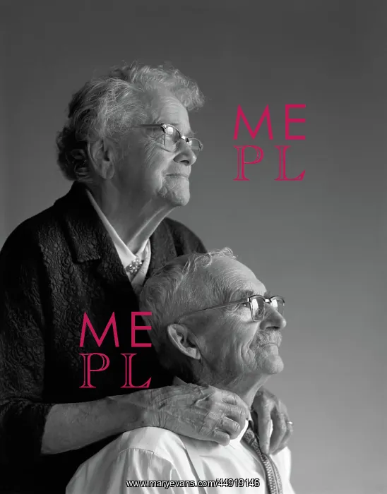 : Portrait of elderly couple in their 80s time : Portrait of elderly couple in their 80s time