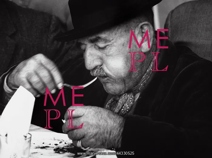 : Italy. At the trattoria: portrait of an elderly man : Italy. At the trattoria: portrait of an elderly man