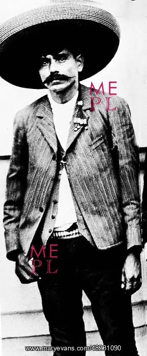 : Portrait of Emiliano Zapata : Portrait of Emiliano Zapata