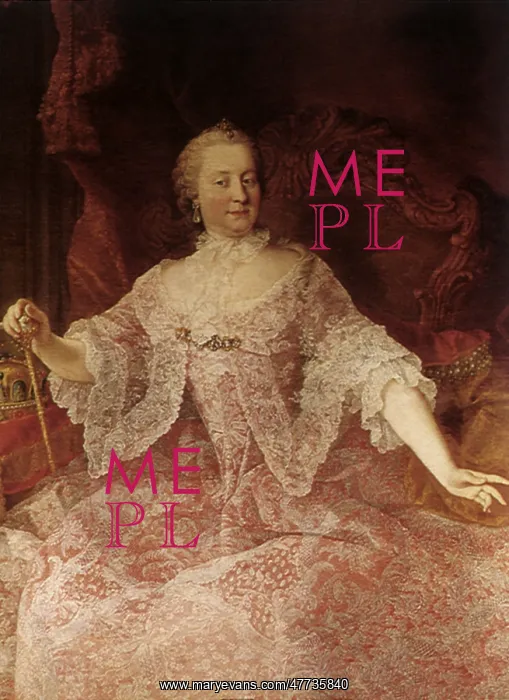 : Portrait of the Empress Maria Theresa : Portrait of the Empress Maria Theresa