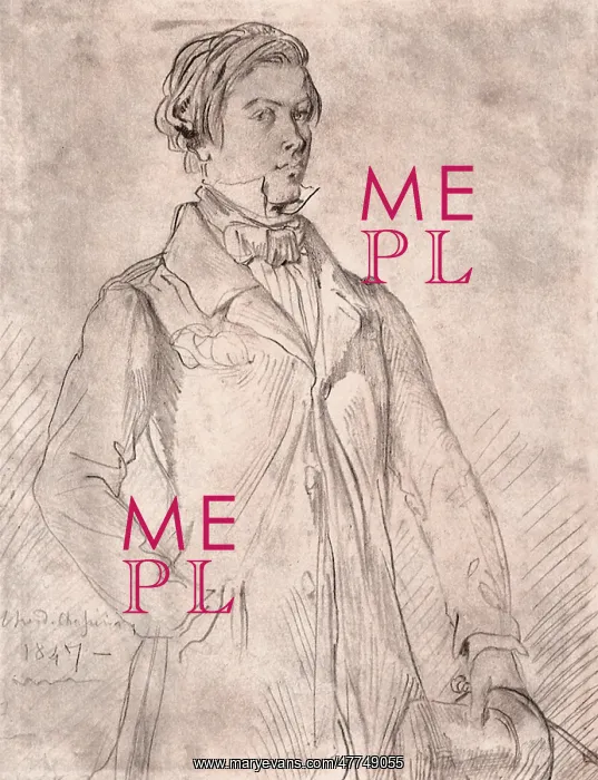  : Portrait of Ernest Chasseriau