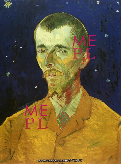 : Portrait of Eugene Boch, by Van Gogh : Portrait of Eugene Boch, by Van Gogh