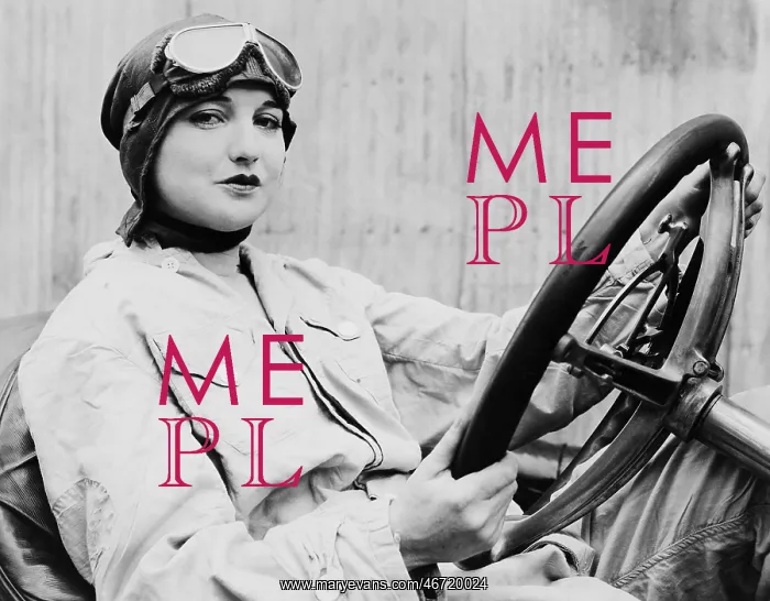  : Portrait of female driver